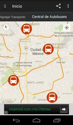 Red Transporte DF android App screenshot 4